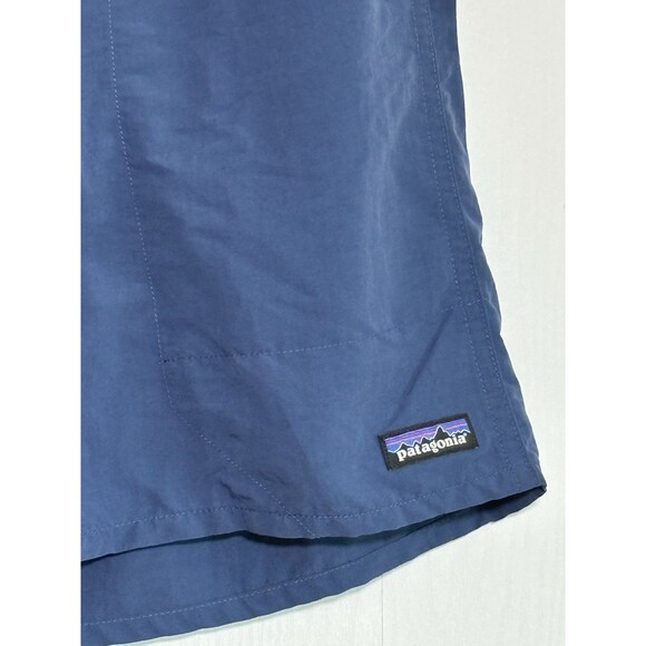 Patagonia Baggies Board Shorts Men’s Large Blue 7” Mesh Lining UPF 50+ Swim - Picture 2 of 16